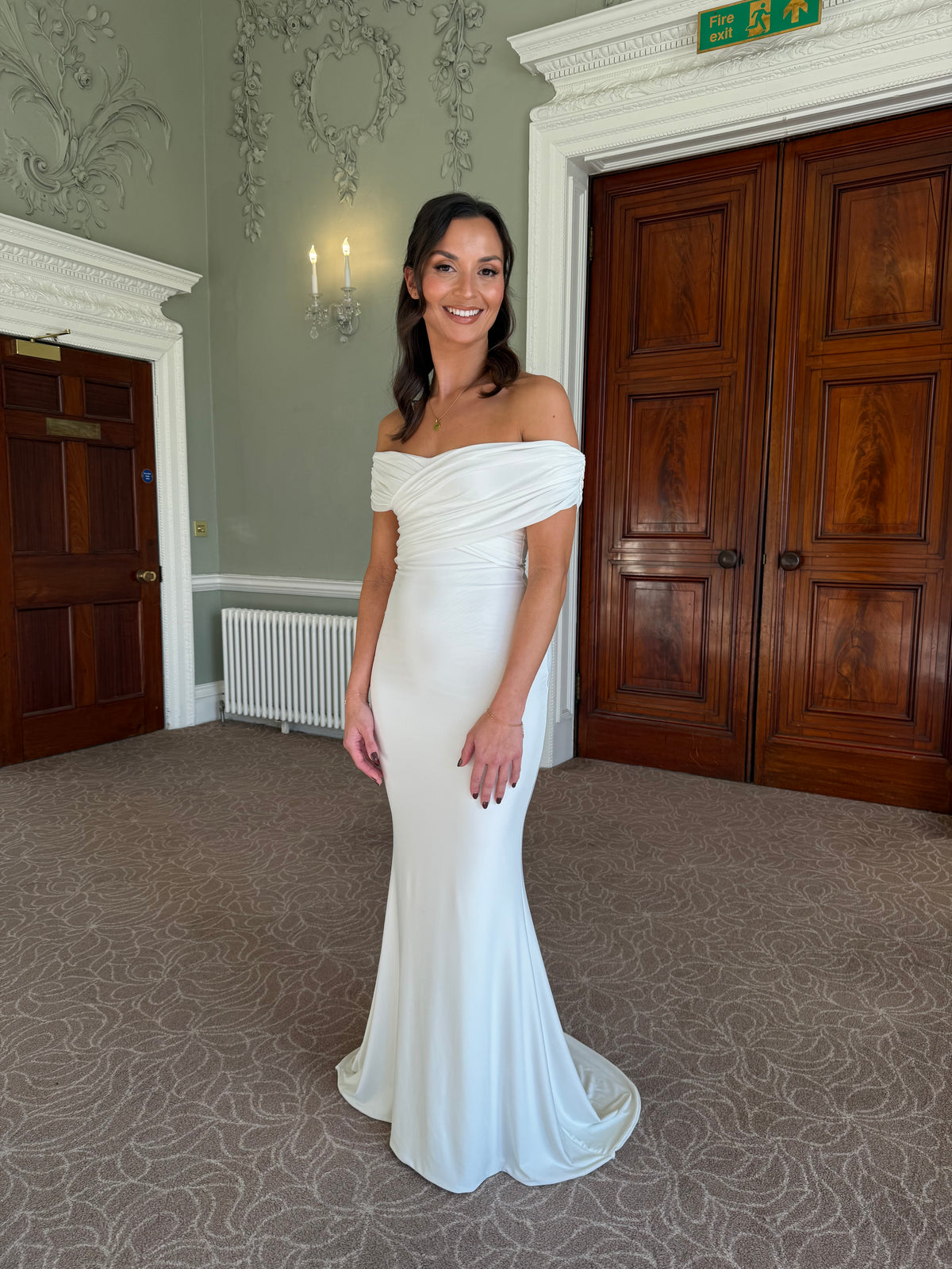 The Bardot Fishtail Dress