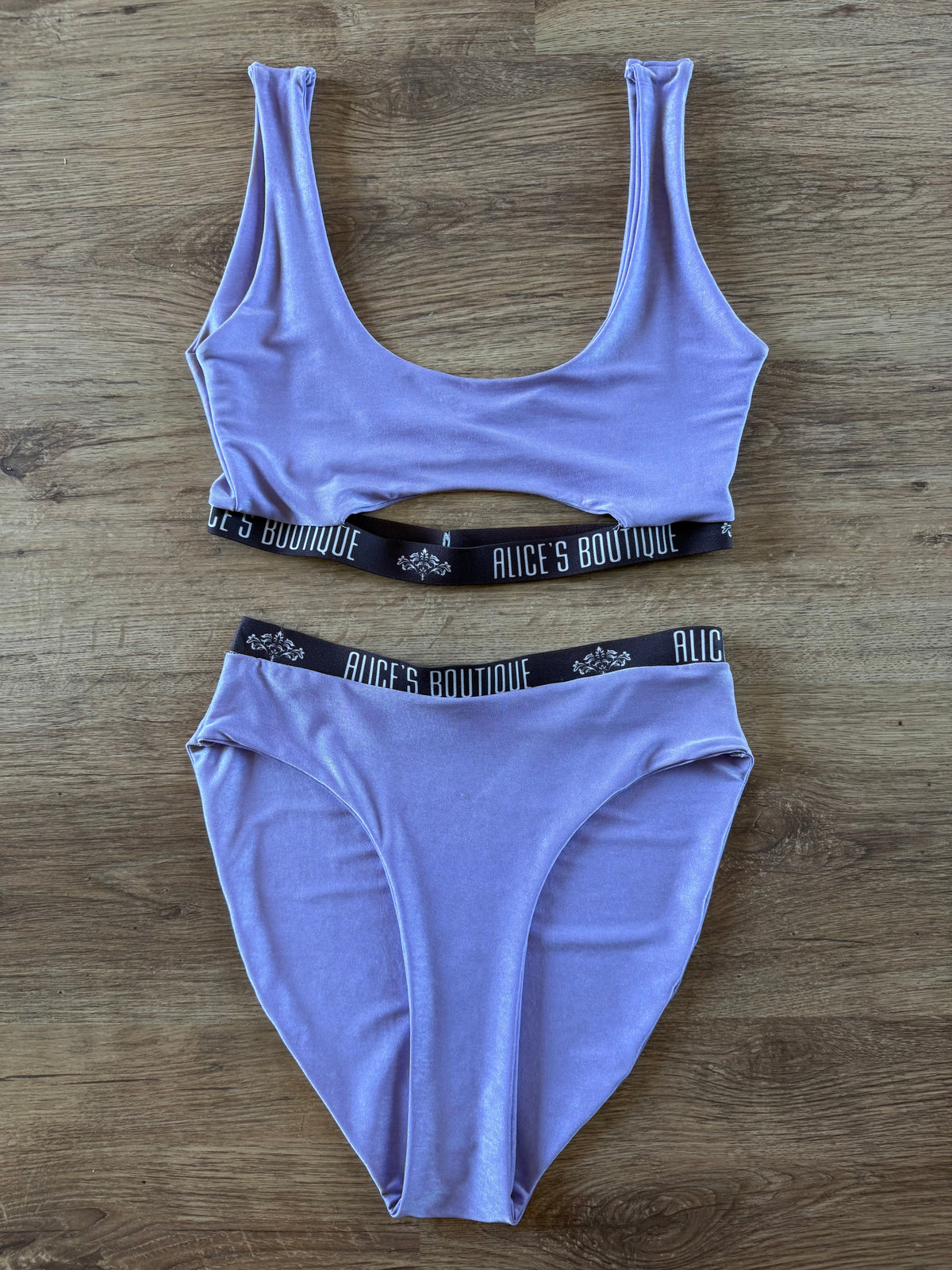 Black Label cutout Bikini