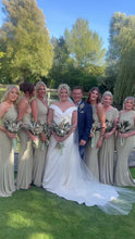 Load image into Gallery viewer, Variety of Necklines for group of Bridesmaids