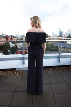 Load image into Gallery viewer, Ruffle Bardot Jumpsuit