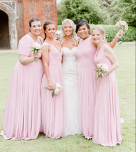 Load image into Gallery viewer, Variety of Necklines for group of Bridesmaids