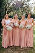 Load image into Gallery viewer, Variety of Necklines for group of Bridesmaids