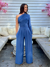 Load image into Gallery viewer, One Sleeved Luxury Pleated Top
