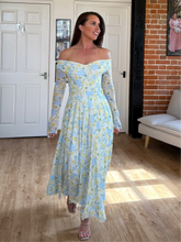 Load image into Gallery viewer, Mesh Long Sleeved Bardot Body
