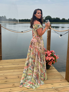 Bardot Floaty Mesh Dress