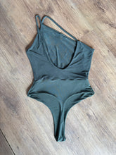 Load image into Gallery viewer, Ruched Backless One Shoulder Body
