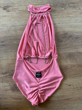 Load image into Gallery viewer, Highneck Bavkless poolside with diamanté chains
