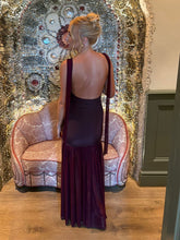 Load image into Gallery viewer, Backless Mesh Maxi Dress
