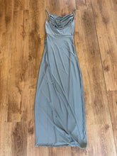 Load image into Gallery viewer, Pleated Cowl Wrap Dress
