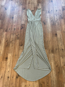 Fishtail Wrap Dress