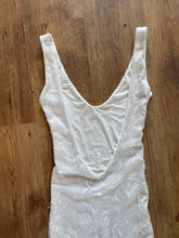 Load image into Gallery viewer, Sequinned Ivory Lace Backless Fishtail Dress
