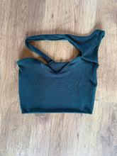 Load image into Gallery viewer, Straight Leg Trouser and matching Sweetheart off the shoulder crop top
