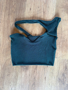 Straight Leg Trouser and matching Sweetheart off the shoulder crop top