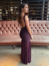 Load image into Gallery viewer, Backless Mesh Maxi Dress
