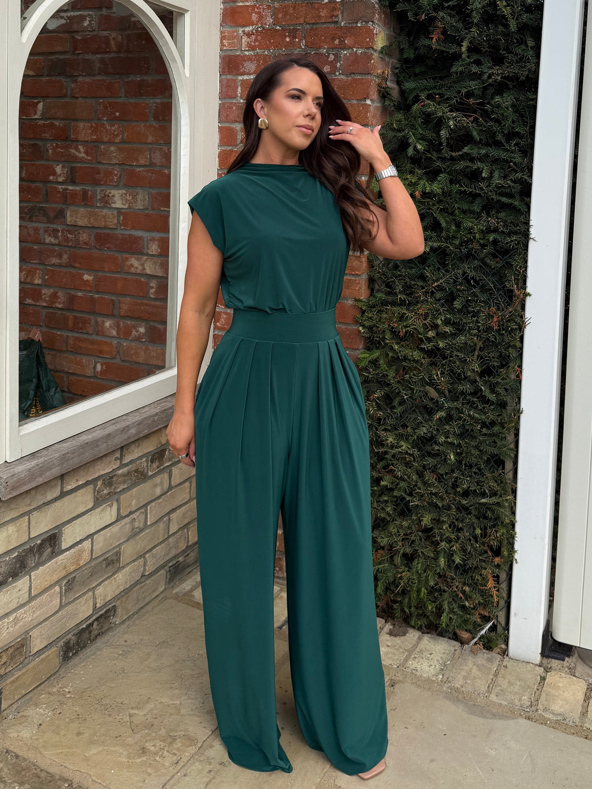 Loose Funnel neck Top