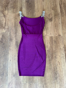 Backless Beaded with sides dress
