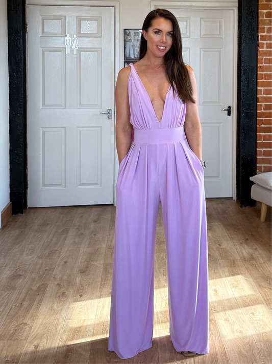 Ruched Vneck Body with Shoulder Ties