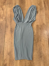 Load image into Gallery viewer, Ruched Vneck Dress
