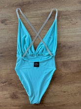 Load image into Gallery viewer, Plunge Cross Backless Beaded Poolside
