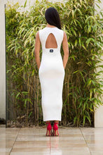 Load image into Gallery viewer, Ankle Length Under Cutout Bodycon Dress
