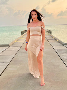 Full Length Wrap Skirt