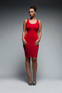 Narrow Strapped Backless Bodycon Dress