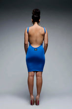 Load image into Gallery viewer, Narrow Strapped Backless Bodycon Dress
