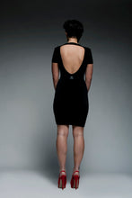 Load image into Gallery viewer, V-Neck Capsleeve Bodycon Dress
