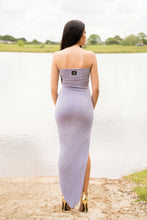 Load image into Gallery viewer, Strapless Sweetheart Drape Dress
