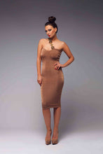 Load image into Gallery viewer, One Beaded Strap Bodycon Dress

