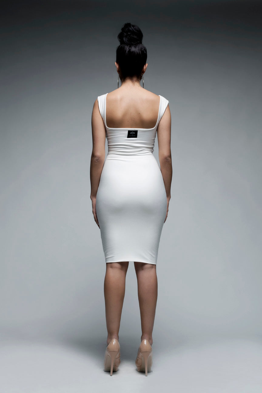 Sweetheart Cutout Dress