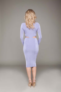 Long Sleeved Bodycon Skirt Dress