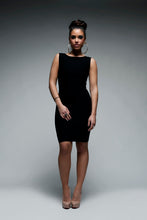 Load image into Gallery viewer, High Roundneck Bodycon Dress
