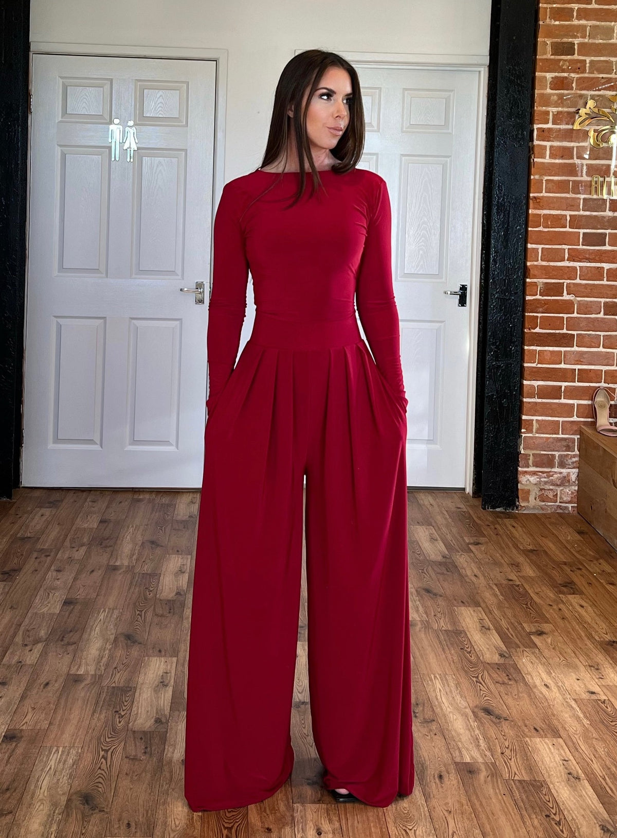 Long Sleeved Multi Wear Tie Top