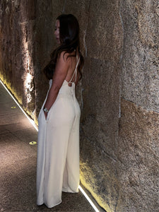 Plunge Tie Cross Back Body