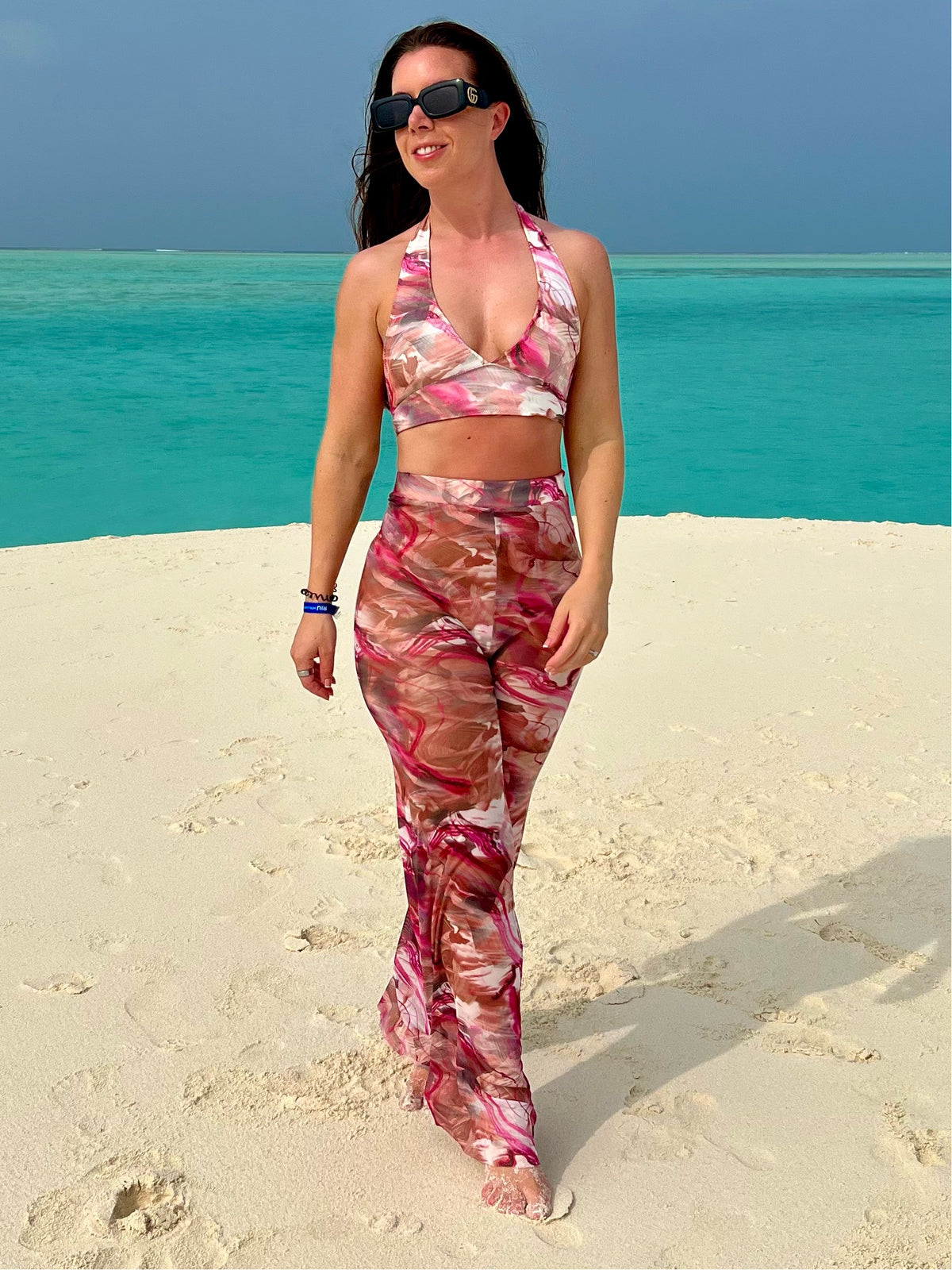Mesh Matching Trouser