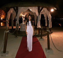 Load image into Gallery viewer, Full Length Backless Beaded All Around Dress
