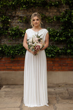 Load image into Gallery viewer, Double Cowl Bridesmaid Dress
