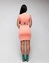 Load image into Gallery viewer, Cutaway Bottom Bodycon Skirt
